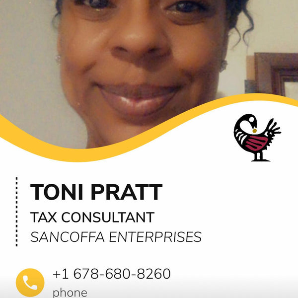 Sancoffa Enterprises Tax Services.