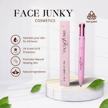 Load image into Gallery viewer, The Face Junky 4-in-1 Vegan Eyebrow, Eyeliner, Lip Liner, Highlighter Beauty Pen
