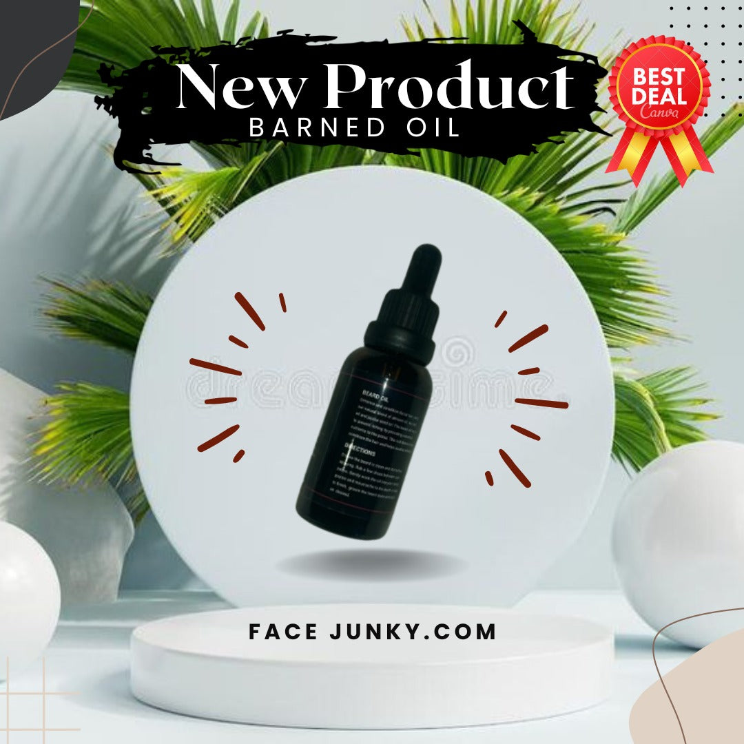 The Face Junky All Natural Organic Beard Oil